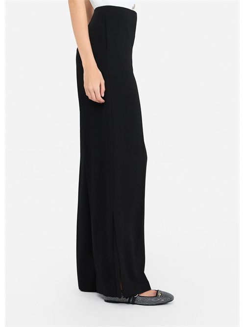 Pantaloni a palazzo in envers satin LIU JO | CF5126TS111/22222